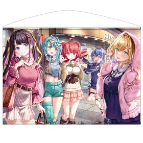 「ぶいすぽっ！冬のアキバ」B2タペストリー おでかけver. [D]