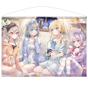 「ぶいすぽっ！冬のアキバ」B2タペストリー おうちver. [D]